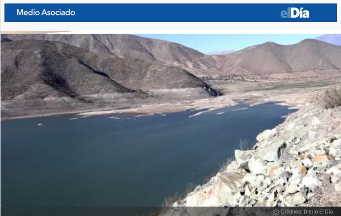  Déficit hídrico: Embalse Puclaro en Coquimbo se encuentra sólo a un 14% de su capacidad